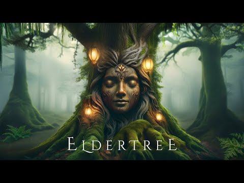 ELDERTREE | Deep Ambient Fantasy Music with Rain - Meditative Ethereal Relaxing Music Soundscape