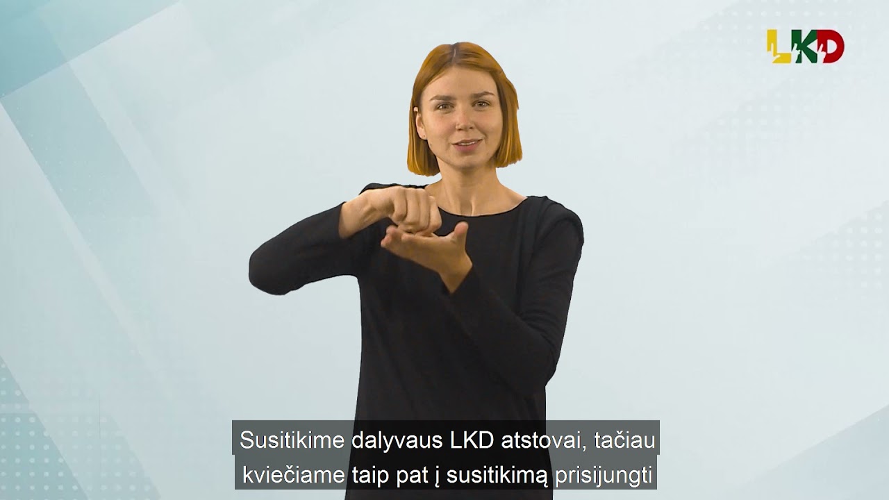 Kvietimas dalyvauti susitikime su LGL