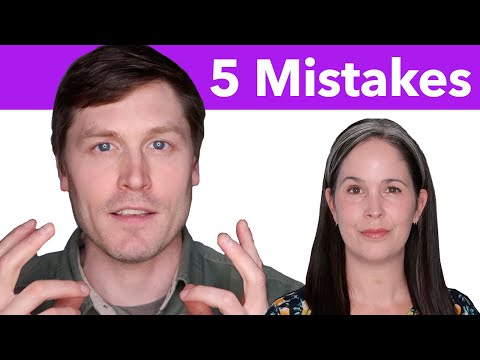 學習英語口語--5個常見的英語口語錯誤和如何解決這些錯誤｜英語課件 (Learning English Speaking—5 Common Mistakes in ENGLISH SPEAKING and How to FIX Them | English Lesson)