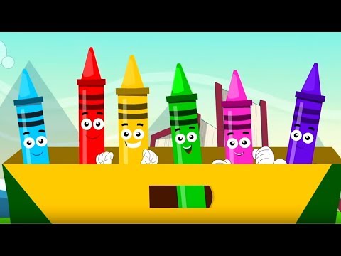 pastelli colori canzone | imparare colori in italiano | nomi italiani di colori | Crayons Color Song