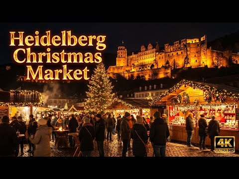 Heidelberg Christmas Magic 2025 ✨ A Dreamy Winter Walk Through Germany’s Most Romantic Town