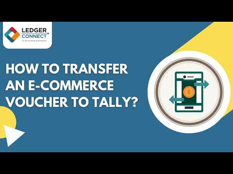 How to transfer ecommerce sales and return in tally?