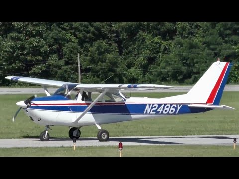 1962 Cessna 172D Student Pilot Practicing at Carroll County