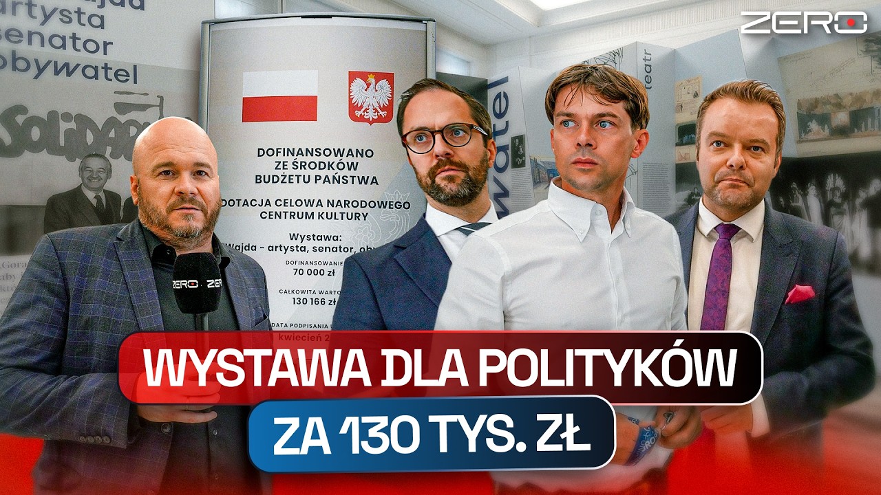 ABSURD NA WIEJSKIEJ. KUPA KASY NA ZAMKNIĘTĄ WYSTAWĘ O WAJDZIE