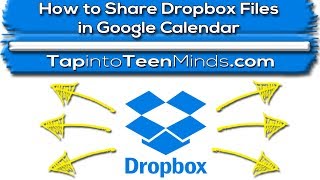 How to Embed Links to Shared or Public Dropbox Files in Google Calendar | Part 6 of 6