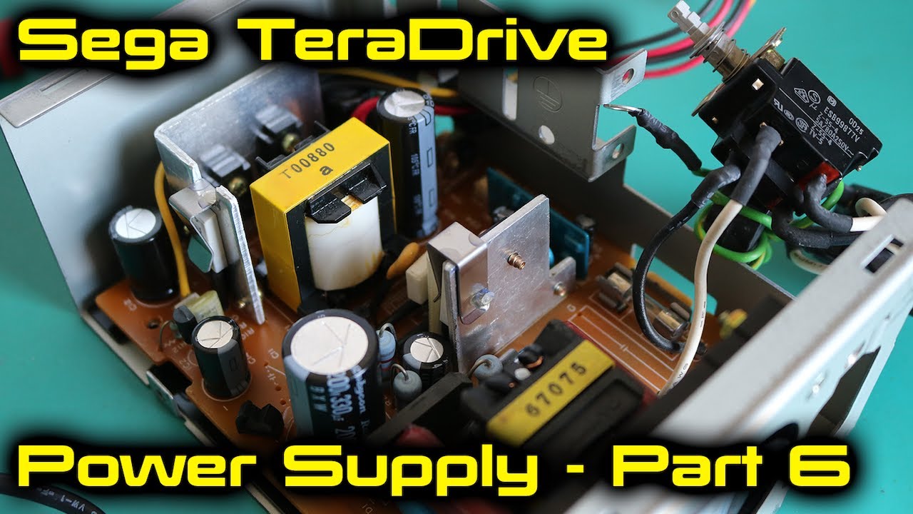 Sega TeraDrive Model 3 – Faulty Power Supply (Part 6)