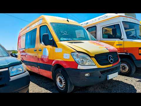 Como Comprar un Coche Desde 100€ | Rescatar una Ambulancia Abandonada