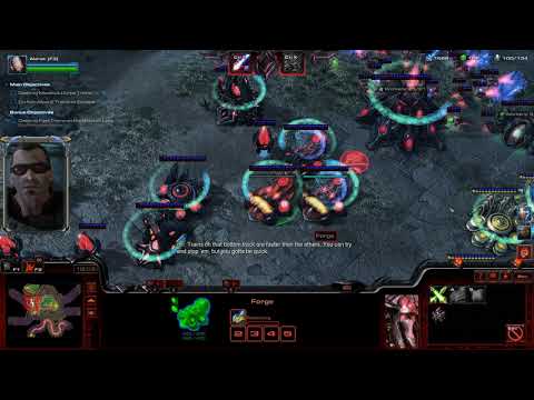 Starcraft 2 Co-Op Alarak Prestige: Shadow of Death. Alien mothership entourage supremacy!