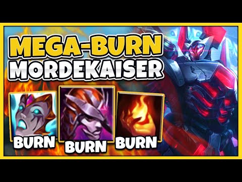 *PROJECT MORDEKAISER* 5 BURNS WILL MELT ANY ENEMY INSTANTLY (1V5 BUILD) - League of Legends