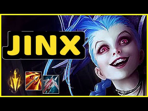 JINX VS XAYAH - 20/10/8 KDA ADC GAMEPLAY