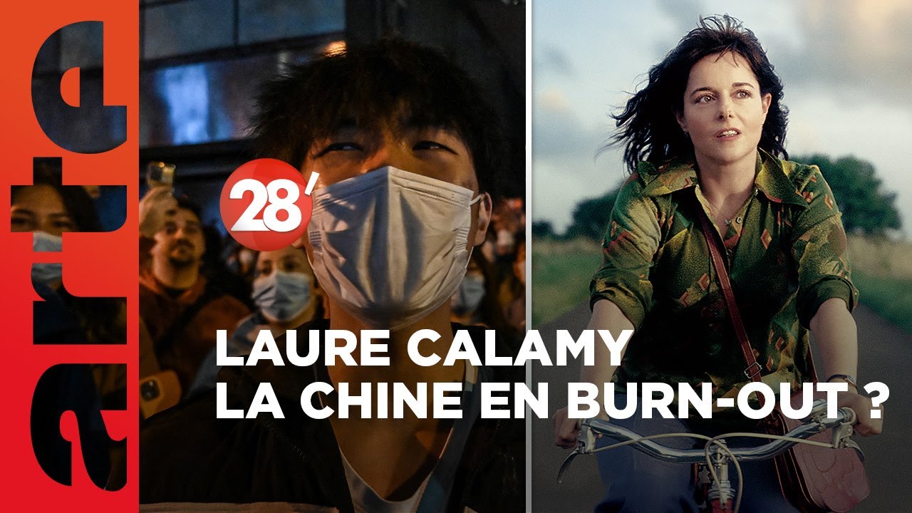 Indomptable Laure Calamy / La société chinoise est-elle au bord du burn-out ? - 28 Minutes - ARTE