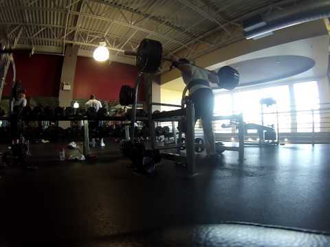 Evan Kardon  Squat 405x4 w/Wraps