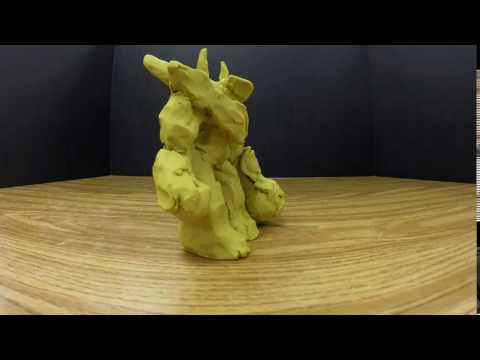 Claymation Experiment in Art Class