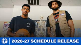 Dallas Mavericks 2026-2027 Schedule Release | Sponsored by Ticketmaster
