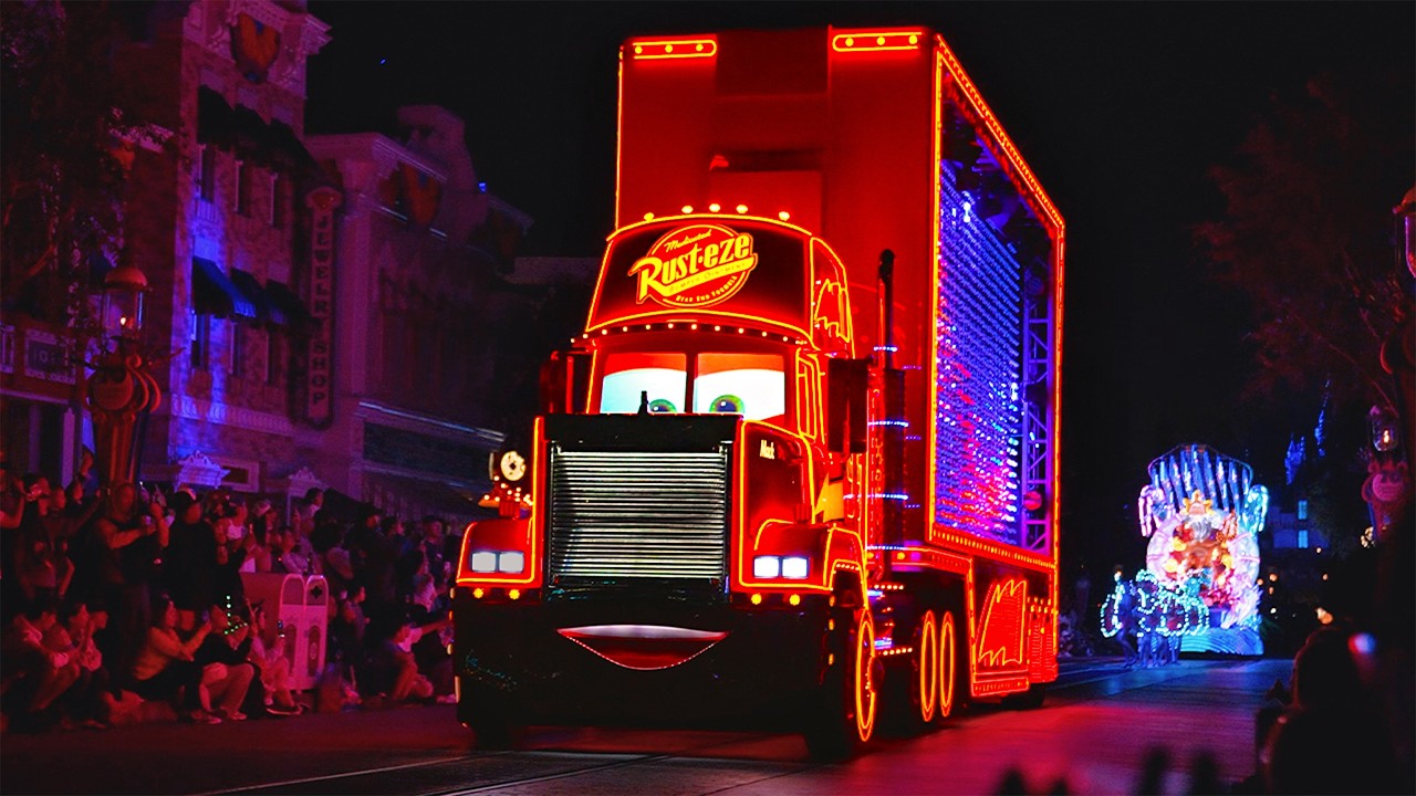 Paint the Night Parade - Disneyland 70th Celebration - Full Nighttime Show [4K POV]