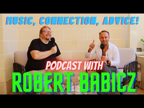Robert Babicz about music, connection, plans in podcast for Willinsky Magazine