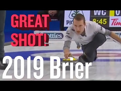 2019 Tim Hortons Brier - Brendan Bottcher (WC) - Triple Raise to Win Semifinal