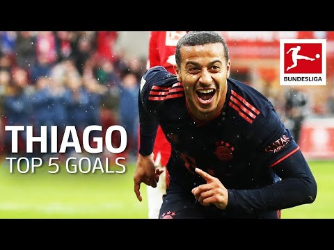 Thiago • Top 5 Best Goals • FC Bayern München
