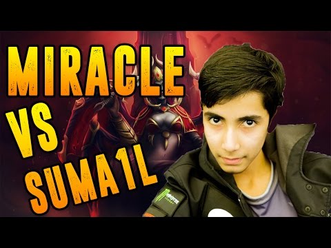 Miracle- Dota 2 [QOP] Solo Mid With Sumail