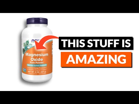 Why Magnesium Oxide Is Actually THE BEST Form Of Magnesium (Scientific Proof)