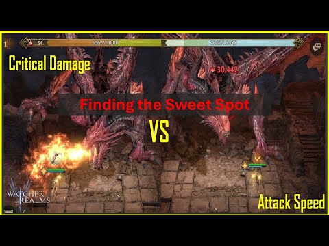 Optimising DPS: Critical Damage vs Attack Speed [Watcher of Realms]
