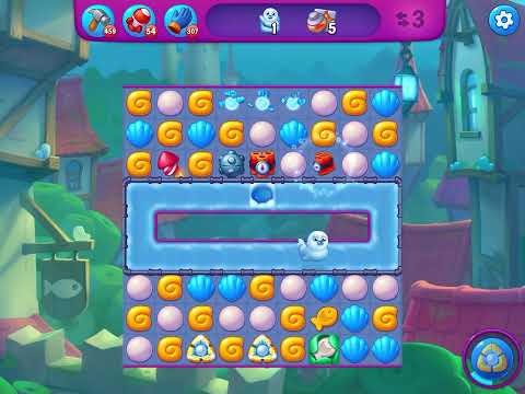 Fishdom Very Hard level 7303 no boosters フィッシュダム ベリーハード [Friend's]