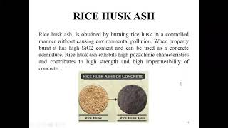 Concrete Technology - Mineral Admixtures