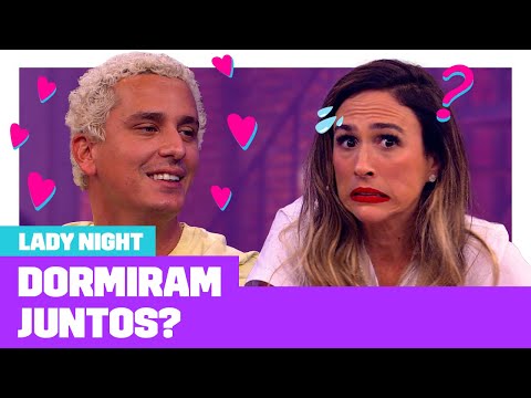 DORMIRAM JUNTOS? 👀 Como Rafael Portugal e Tatá Werneck se conheceram | Lady Night | Humor Multishow