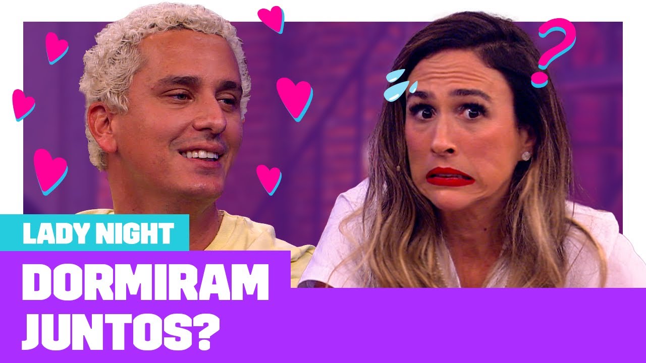 DORMIRAM JUNTOS? 👀 Como Rafael Portugal e Tatá Werneck se conheceram | Lady Night | Humor Multishow