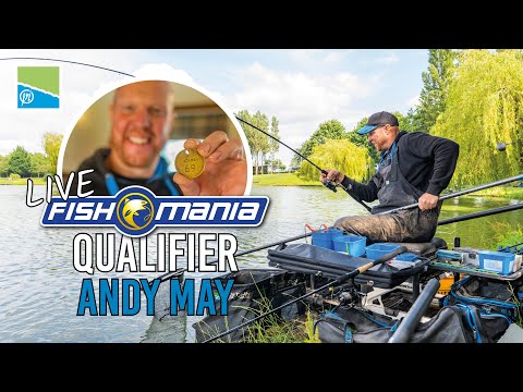 Live Fish'O'Mania Qualifier with Andy May | Hayfield Lakes