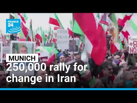 Munich: 250,000 rally for change in Iran • FRANCE 24 English