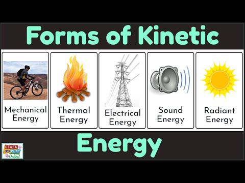 Forms of Kinetic Energy