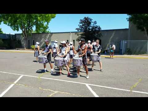 DCI Blue Knights 2019 Battery Eagle point, Oregon