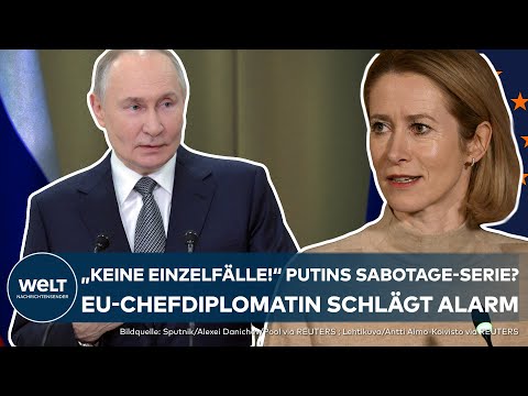 PUTINS HYBRIDER KRIEG: Sabotage gegen Westen und Flugzeugabschuss! EU macht Russland verantwortlich