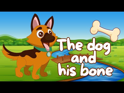 The Dog and His Bone 🦴 | Stories in English for Kids | Popular Kids Stories
