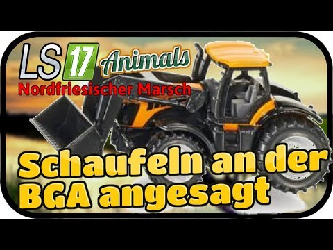 Schaufeln an der BGA angesagt #085 ANIMALS - LS17 NORDFRIESISCHER MARSCH ★  FARMING SIMULATOR 17