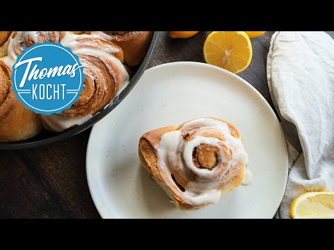 Zimtschnecken mit Frischkäse-Zitronen-Frosting /wahrscheinlich das Beste, was ich je gebacken habe!