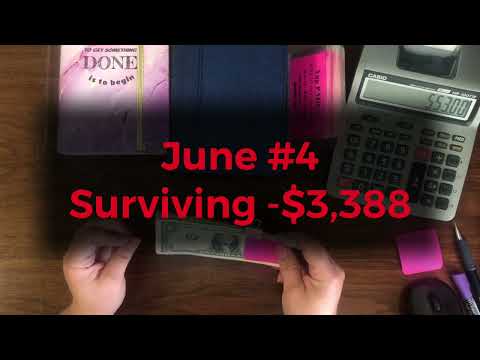 June #4 surviving job loss with -$3,388 in lost income this month.