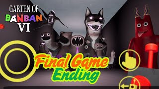 Garten of Banban 6   Final BOSS FIGHT : ENDING Game #banban #gartenofbanban #gartenofbanban7