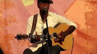 Javier Colon singing Landslide at  Tanger Outlets in Deer Park NY on July 9, 2011