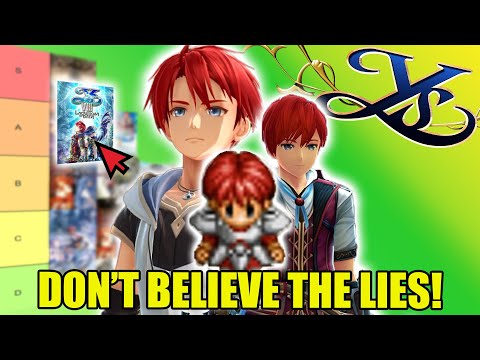 I Played EVERY Ys Game - Introducing and Ranking The Series (1987-2025)