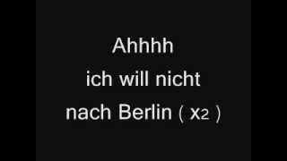 Kraftklub - ich will nicht nach berlin Lyrics