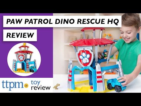 paw patrol dino rescue hq