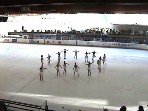 Ice Diamonds Novice 2008-2009 - 2.a Gara Nazionale di Pattinaggio Sincronizzato sul Ghiaccio
