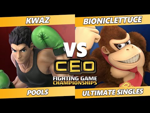 CEO 2021 - Kwaz (Little Mac) Vs. BionicLettuce (Donkey Kong, Palutena) SSBU Ultimate Tournament