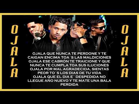 OJALA  Lyrics Letra   Bryant Myers Ft  Almighty, De La Ghetto Y Darell