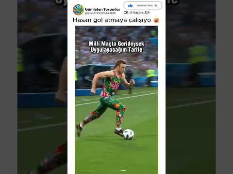 Hasanfzh milli takım için koşuyor 😂