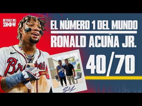 ¡EL NÚMERO UNO ESTÁ AQUÍ! 🎥🍿Ronald Acuña Jr como nunca antes 🤩 UNA HISTORIA DE SUPERACIÓN, MVP 🤩