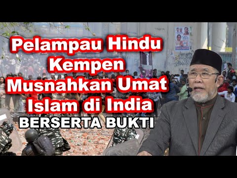 Pelampau Hindu Kempen Musnahkan Umat Islam di India | Dato' Dr. Danial Zainal Abidin