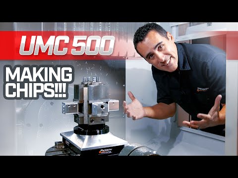 Herstellung von CHIPS – Haas UMC 500 – Pierson Workholding | Pro-Palettensystem